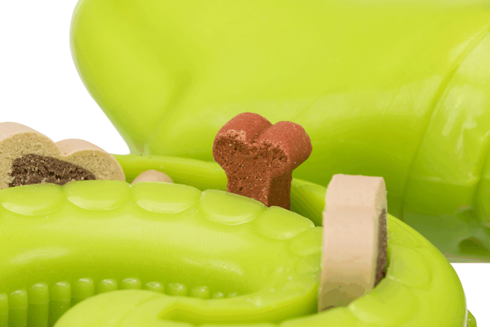 TRIXIE Snack Snake, had na pamlsky, TPR, 18 cm, zelená