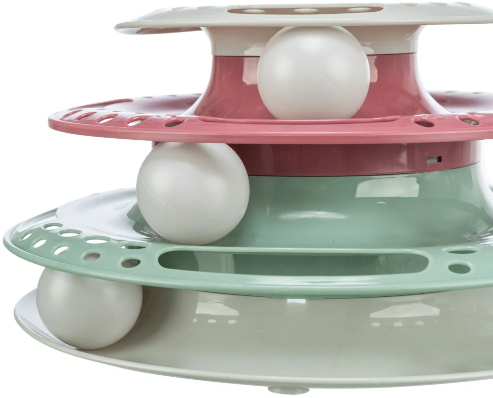 TRIXIE Kruhová věž/bubínek s míčky 25 cm x 13 cm