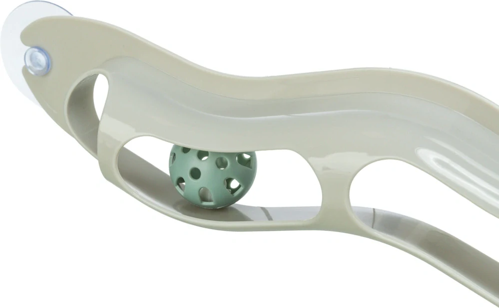 TRIXIE Fix & Catch, hra pro kočky k upevnění na sklo, plast, 45cm