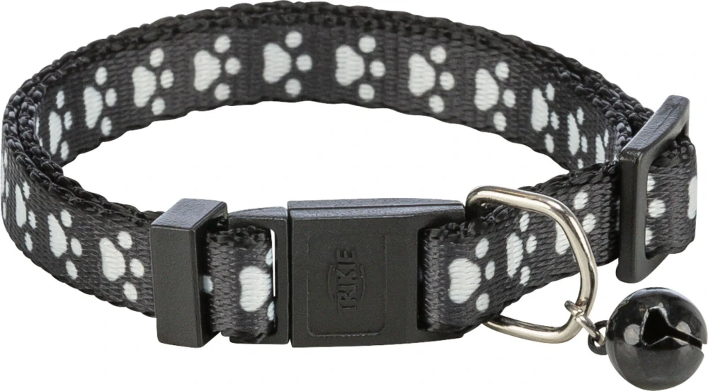 TRIXIE Nylonový obojek pro kočku, elastický, různé barvy