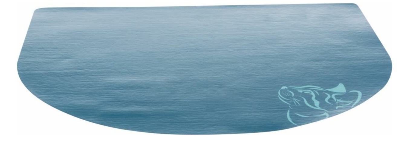 TRIXIE Prostírání pro kočku pod misky, motiv CatHead - kočičí hlava,  40 x 30 cm