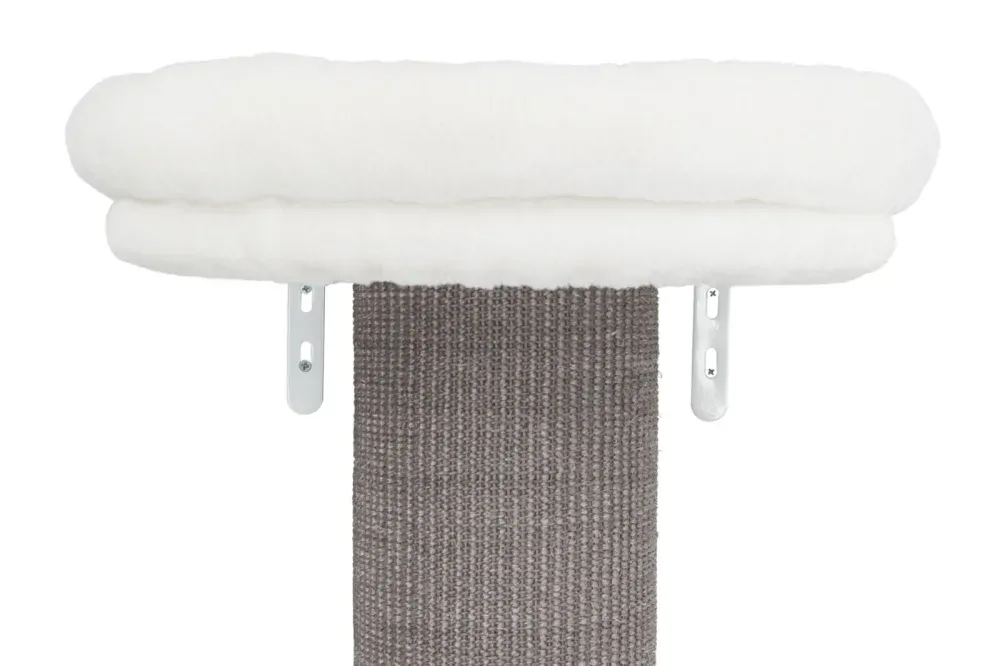 TRIXIE Škrábadlo ACADIA, 3posty, montovatelné ke zdi, 160cm, šedé