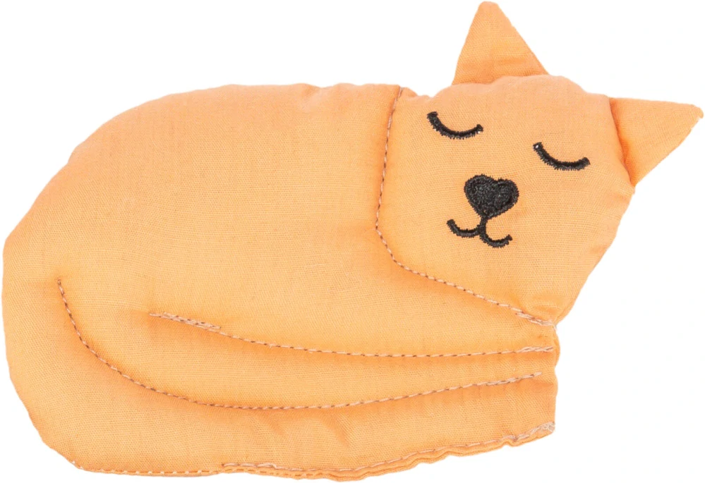 TRIXIE CAT, bavlněná kočka, hračka pro kočky s valerianem, 13 cm