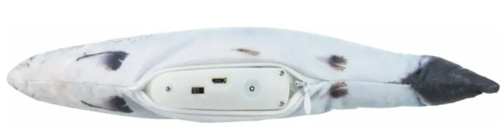 TRIXIE Ryba jako živá, mrskající se, s catnipem, látka, 30cm (RP 2,90 Kč)