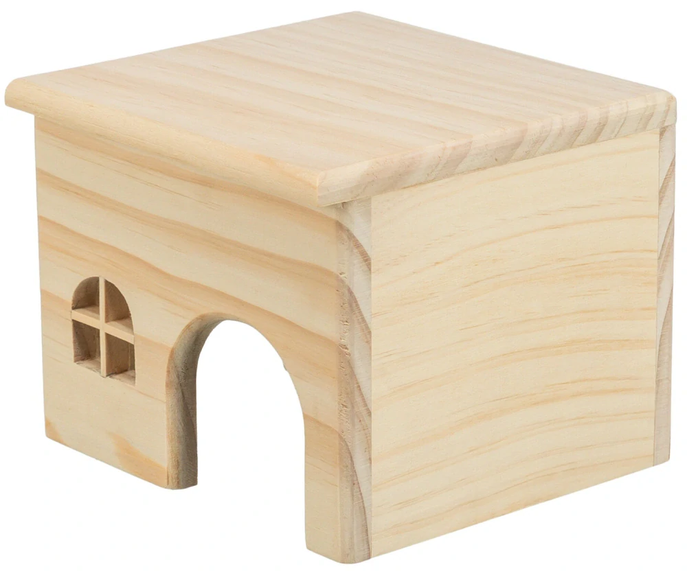 TRIXIE Dřevěný domek s rovnou střechou 15x12x15cm