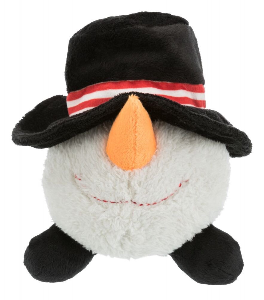 TRIXIE Vánoční plyšový míček Santa Claus/Sob/Sněhulák 18–29 cm