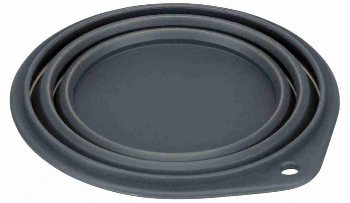 TRIXIE Cestovní silikonová miska sklapovací 1 l/18 cm -