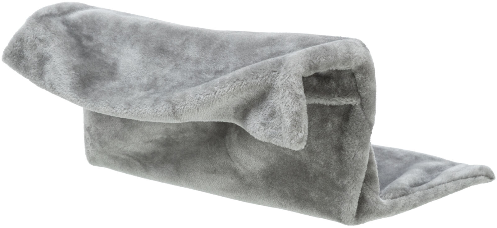 TRIXIE Lůžko na topení plyšové, 45x24x31 cm, šedá/světlešedá