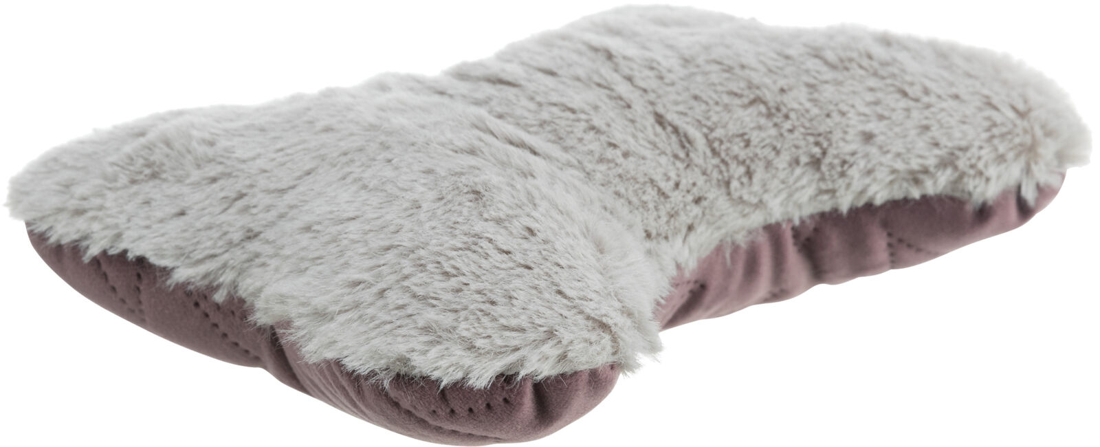 Xmas Bone - kost, hračka pro psy, 20 cm, samet/plyš, berry/petrolejová