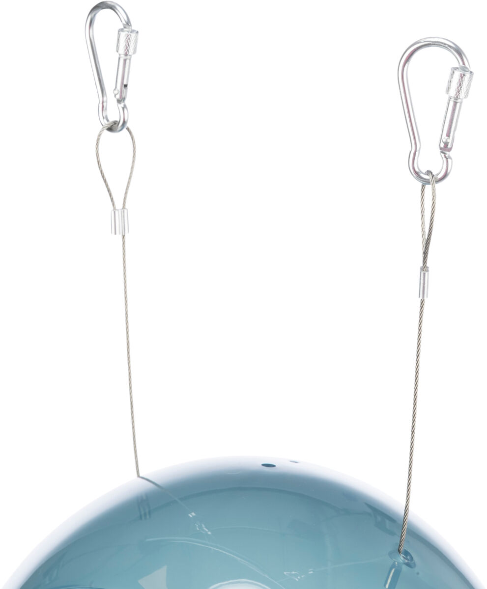 TRIXIE Kulatá koupelna do klece, závěsná lanka, 20 × 20 × 17,5 cm, plast