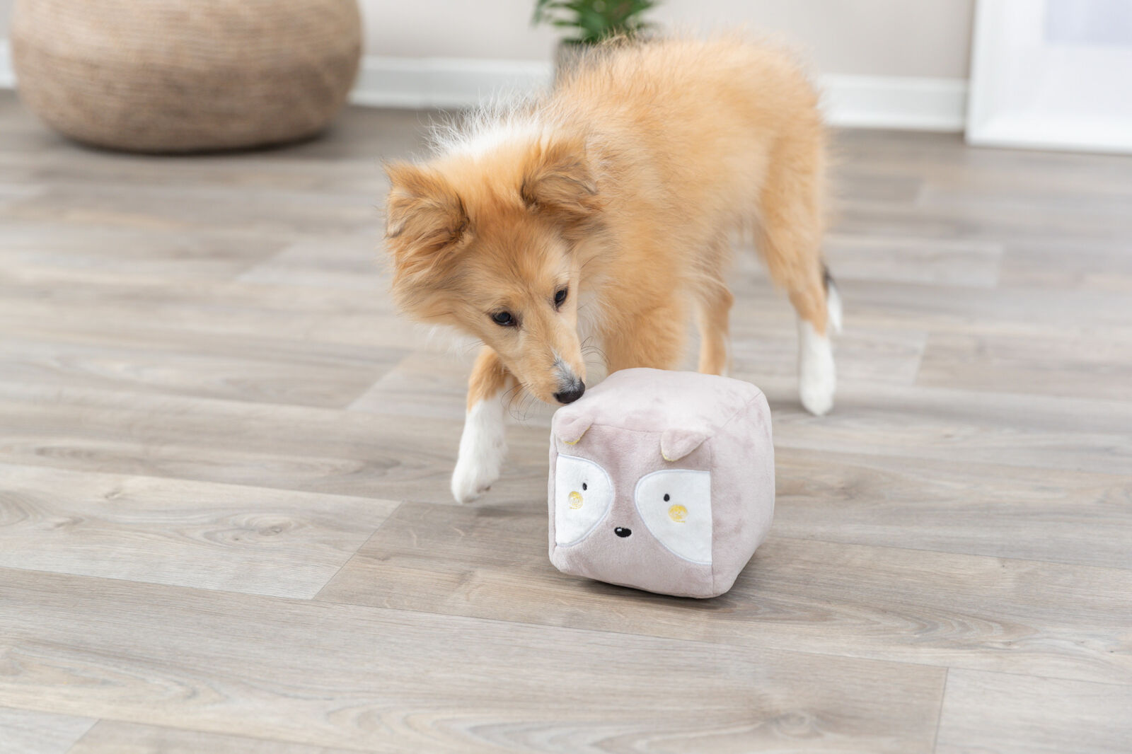 TRIXIE JUNIOR liška - kostka, plyš, 13 cm