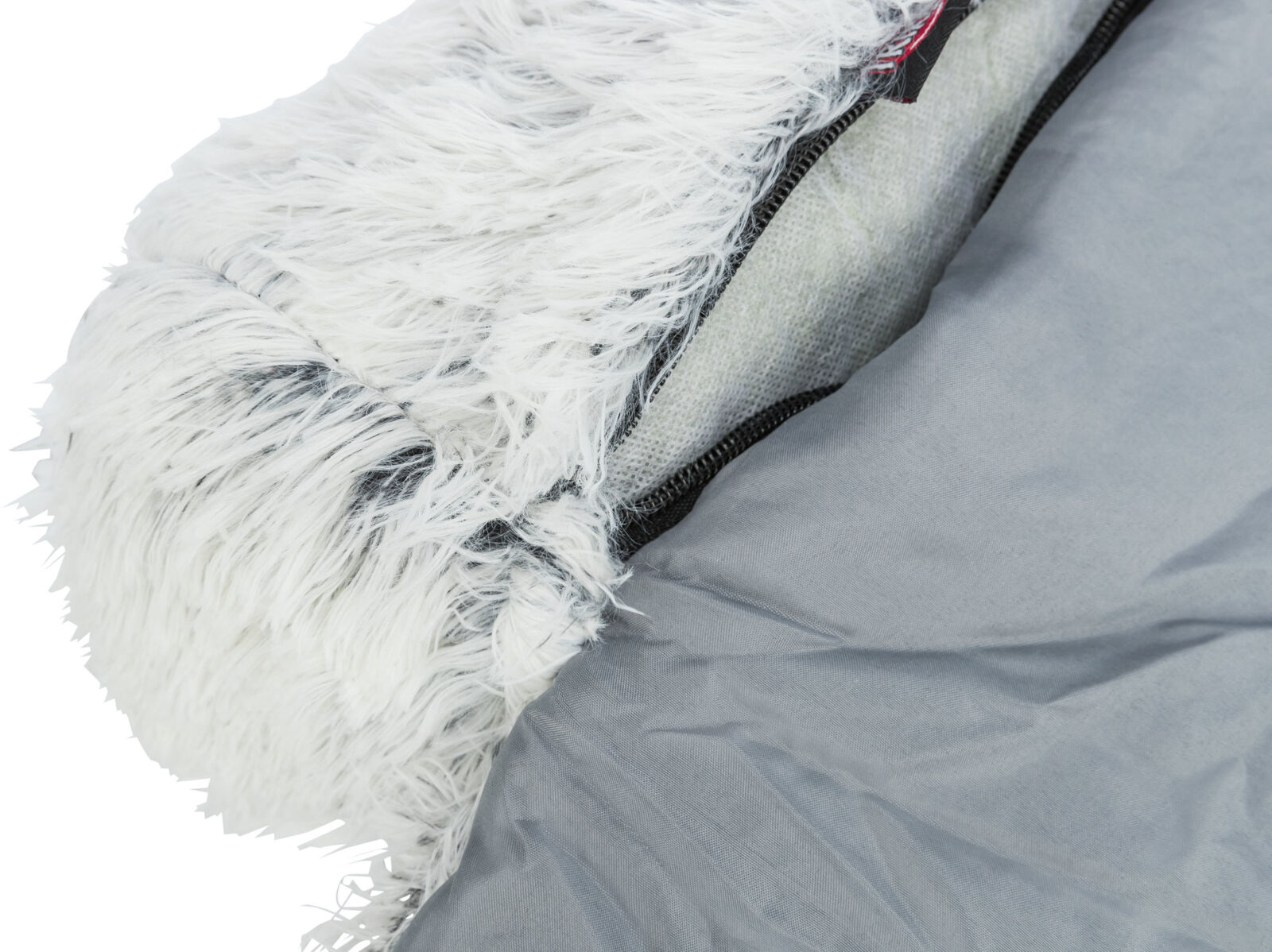 TRIXIE HARVEY, lůžko s funkcí ochrany nábytku, bílá/černá 90 x 90 cm