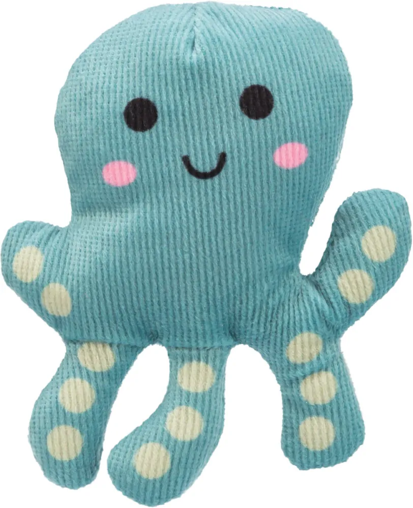 TRIXIE Chobotnička s catnipem 10 cm, plyš, mix barev