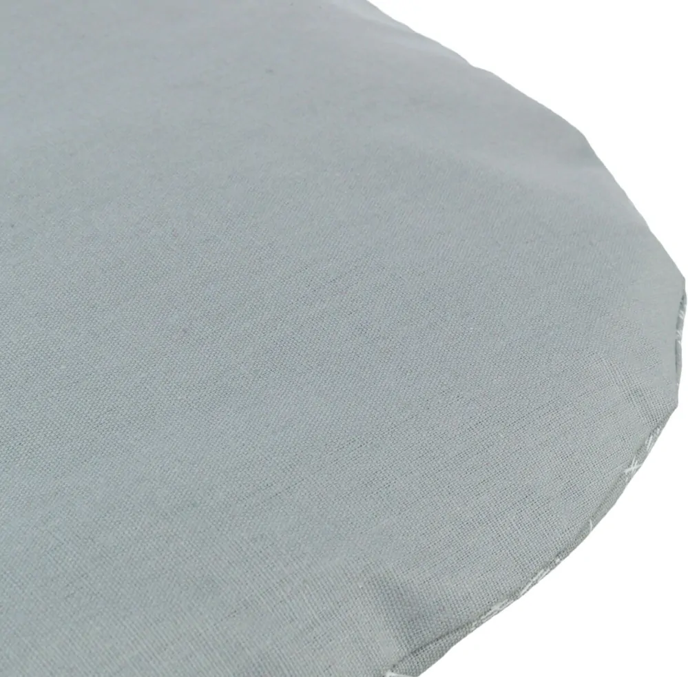 TRIXIE Oválný polštář JESSIE, bavlna/polyester, šedá/bílá 110 x 80 cm