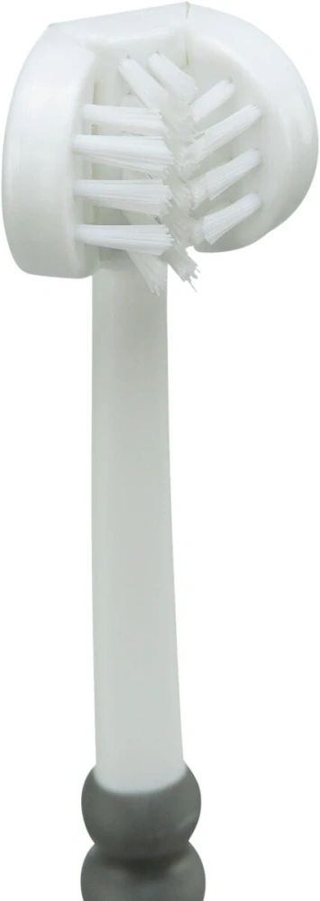 TRIXIE Tříhlavý zubní kartáček pro psy/kočky, 18 cm, bílá/šedá