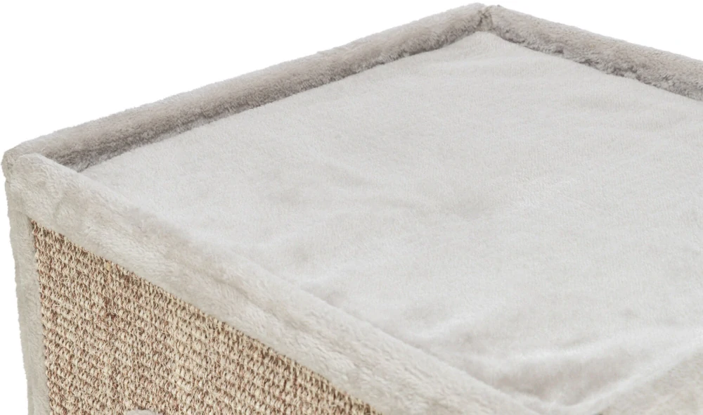 TRIXIE Škrabací věž JUNO, 3 patra, 116 cm, šedá