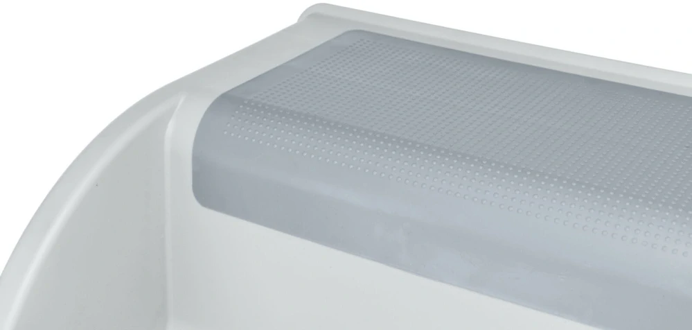 TRIXIE Protiskluzové schody, 38.5 × 60 × 79 cm, nosnost do 90 kg,  světle šedá