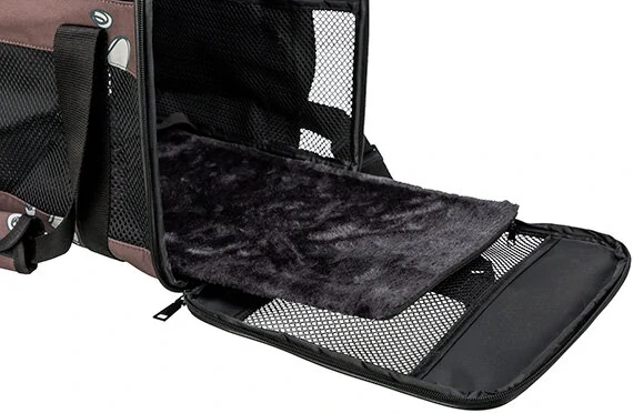 TRIXIE Transportní taška ADRINA, 26 x 27 x 42 cm, do 7 kg, hnědá