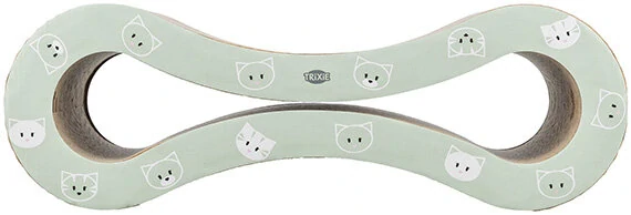 TRIXIE Škrabací vlna MIMI, 48 x 16 x 22 cm, šalvějová/šedá - LIMITOVANÁ NABÍDKA