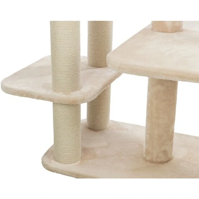 TRIXIE Škrabadlo BERTHOLO, 78 x 45 cm /165 cm, krémová/hnědá