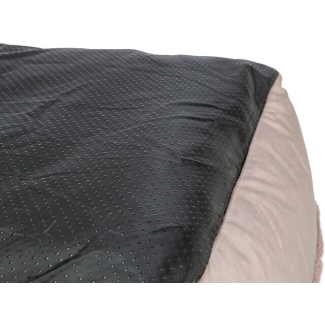 TRIXIE Vánoční sametové lůžko LIVIA Soft s hebkým okrajem, starorůžová 60 x 50 cm