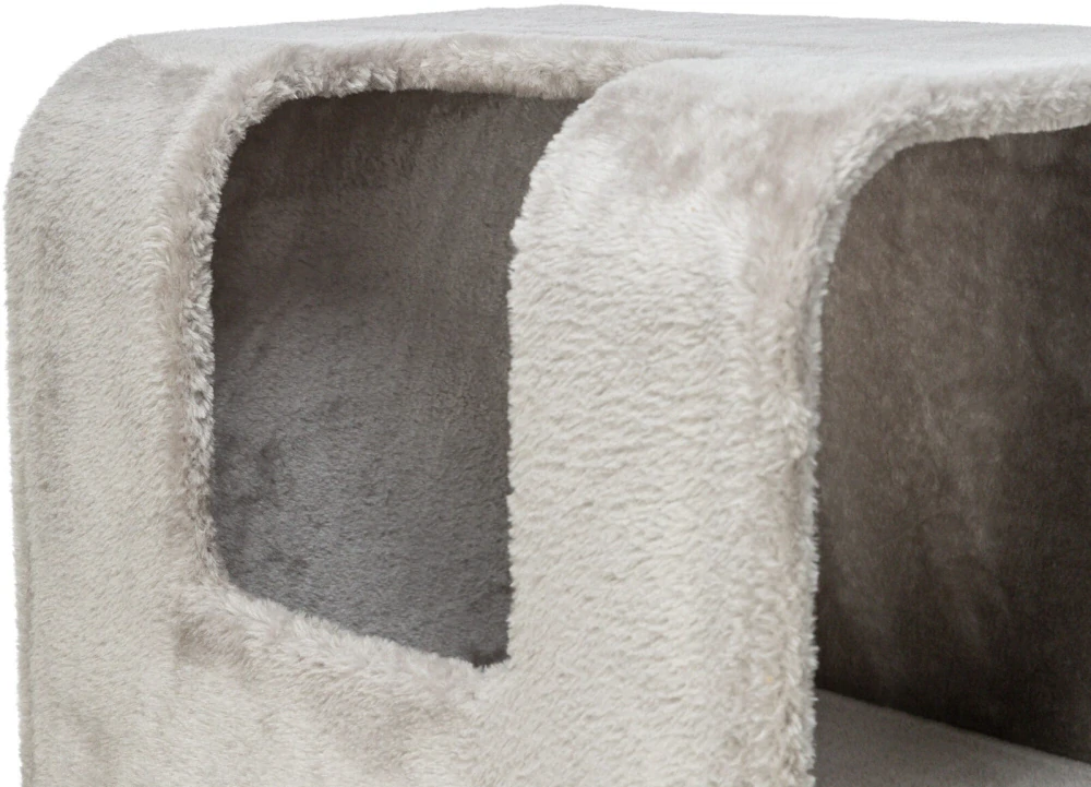 TRIXIE Škrabadlo MARINA, jeskyně, podesta, hamaka, 132 cm, šedá