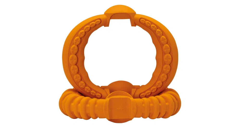 GOLEM Extreme z ultra tvrdé přírodní gumy 16 x 14 cm, HipHop Dog