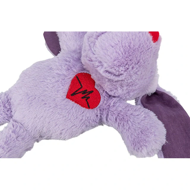 TRIXIE Dog VALENTINE, plyšový pes s dlouhýma ušima 28 cm, lila - LIMITOVANÁ NABÍDKA