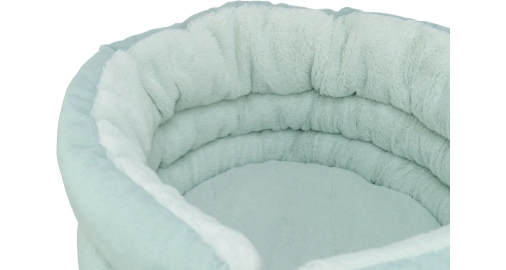 TRIXIE HOME Edition pelech LIANO Soft, kulatý s vysokým okrajem, ø 45 cm, šalvějová
