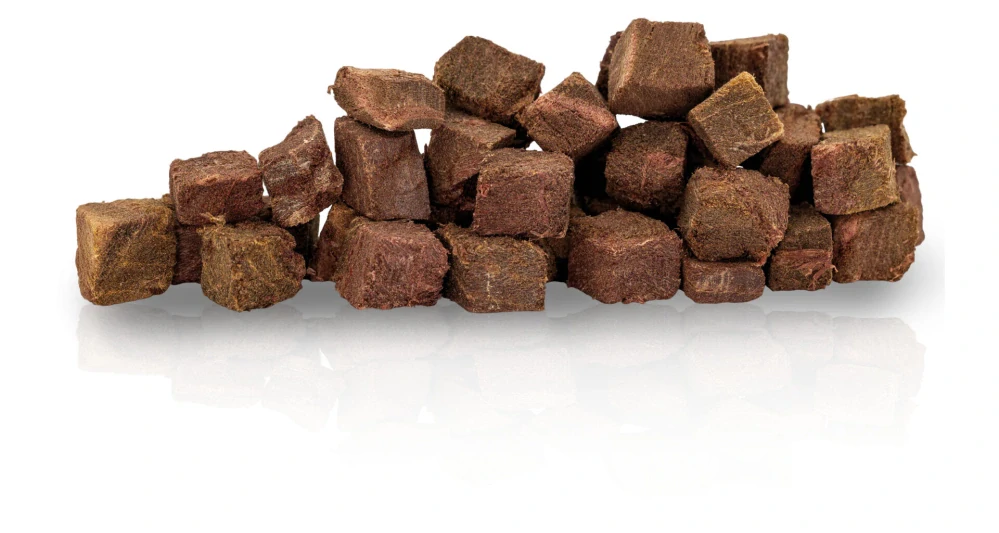 KIDDOG Super Premium 100% freeze dried TUNA CUBES - čisté maso z tuňáka, sušené mrazem 75 g