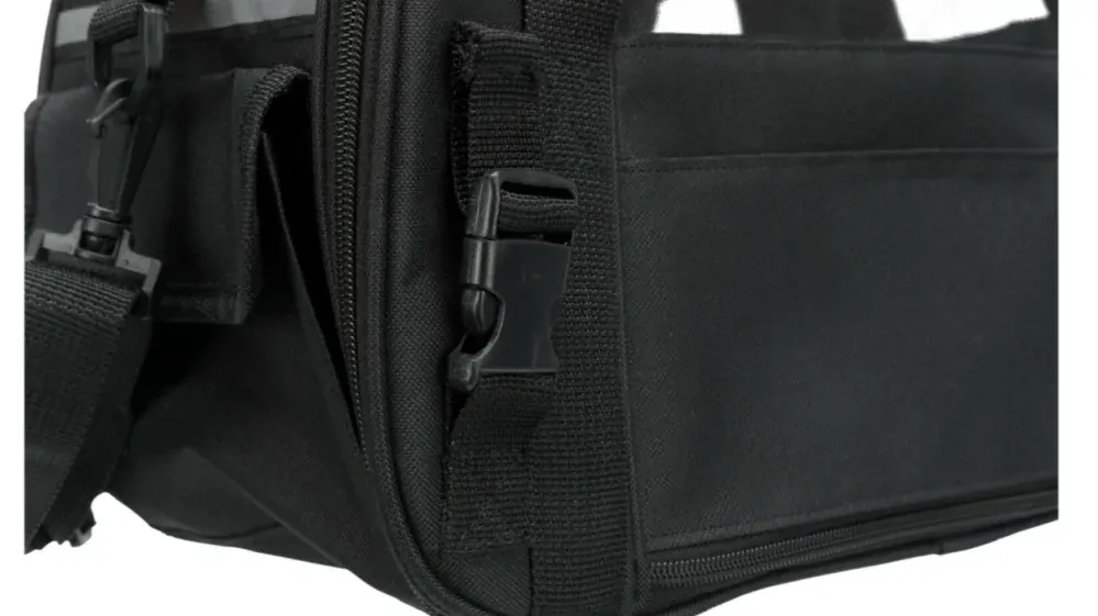 TRIXIE Transportní taška MADISON, 19 x 28 x 42cm, černá (max. 5kg)