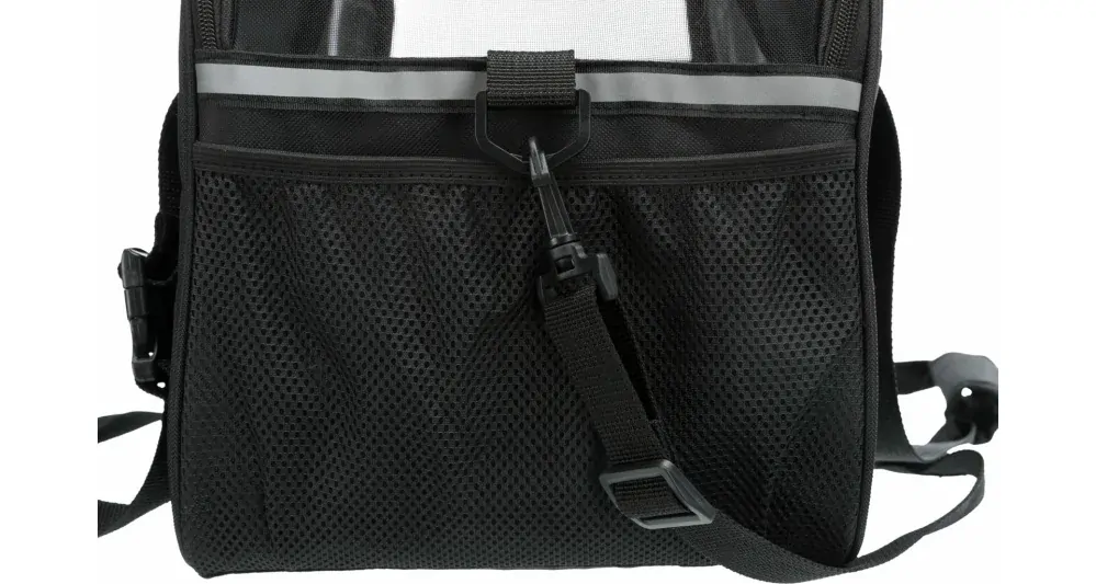 TRIXIE Transportní taška MADISON, 25 x 33 x 50cm, černá (max. 7kg)