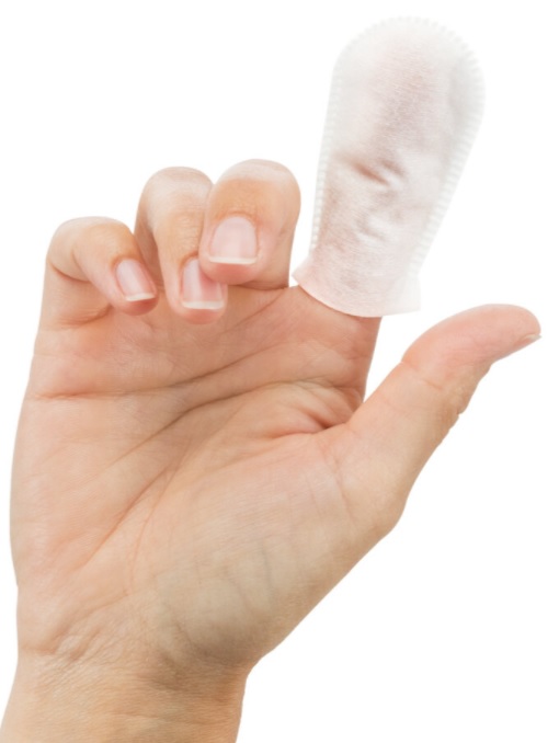 TRIXIE Ušní péče - jednorázové pečující návleky na prst, 50ks