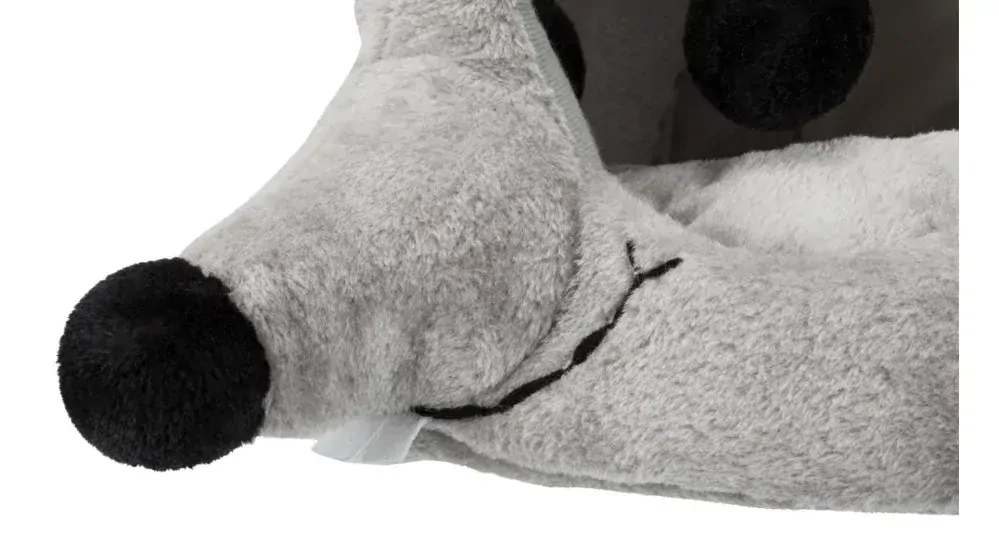 TRIXIE Plyšová myš LUKAS pelíšek s hračkou a škrábadlem 35x33x65cm