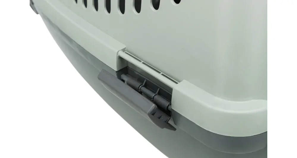 TRIXIE Be Eco Capri 2 transportní box, XS-S: 37 x 34 x 55 cm, antracit/ šedo-zelená (max. 8kg)