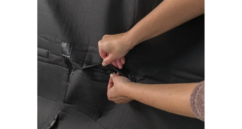 TRIXIE Autopotah za zadní sedadla 1,45x1,60m - černý