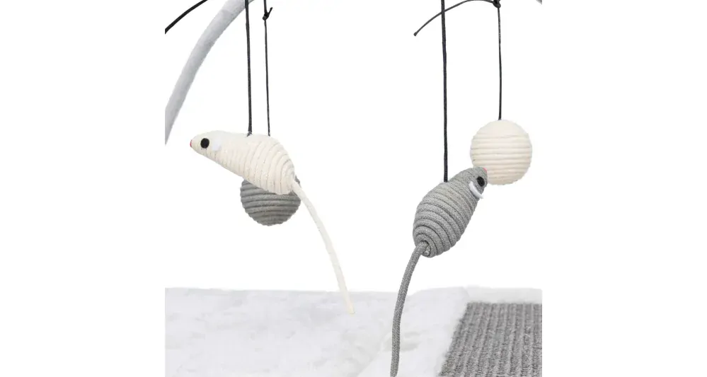 TRIXIE Hřiště, škrabací podložka s hračkou na pružině 60x33x42cm