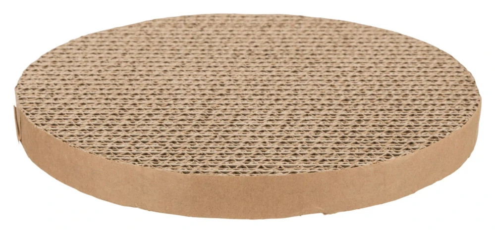 TRIXIE Hračka pro kočku kruh s kuličkou a škrabacím kartonem 37 cm