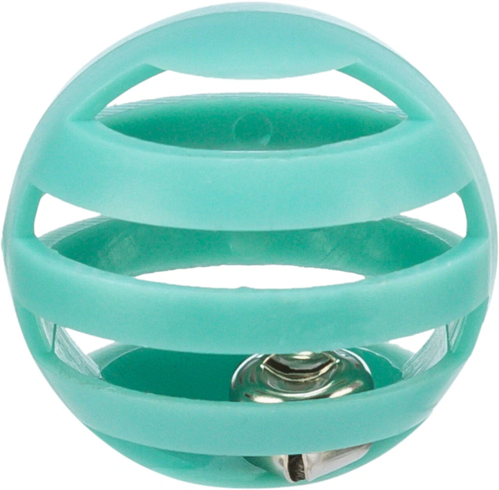 TRIXIE Sada 4 ks plastových míčků s rolničkou 4 cm