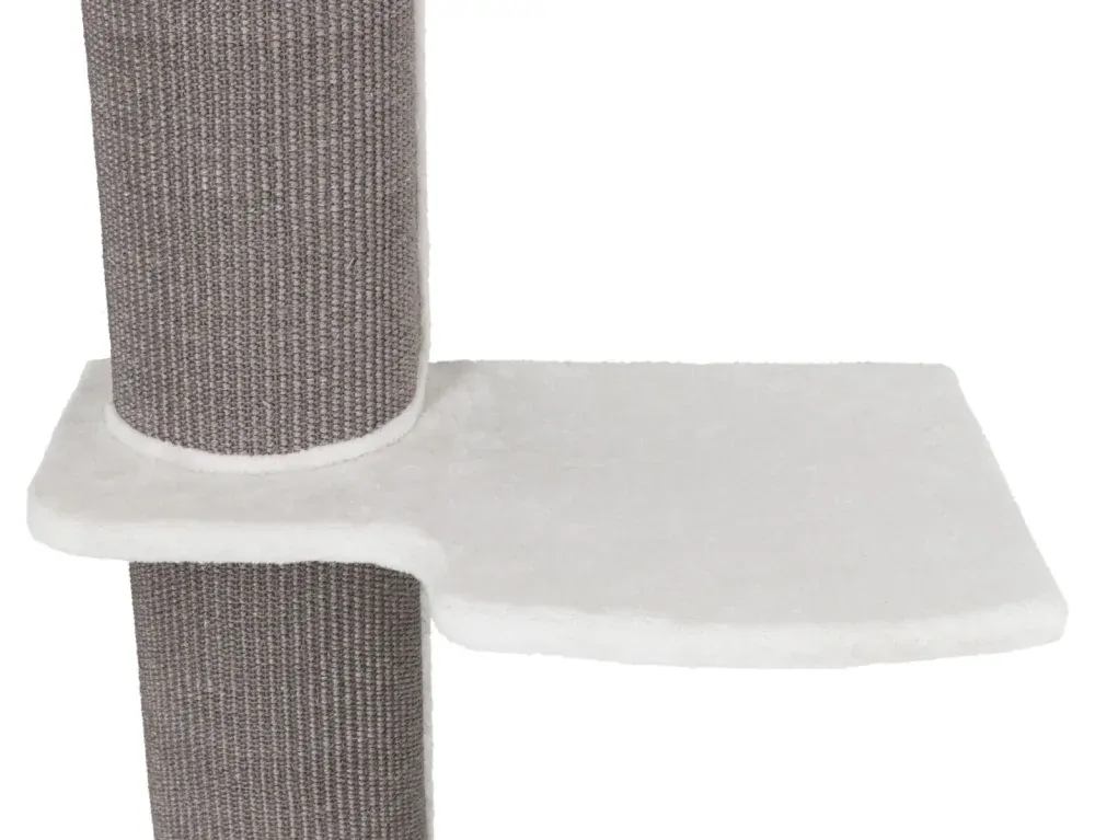 TRIXIE Škrábadlo ACADIA, 3posty, montovatelné ke zdi, 160cm, šedé