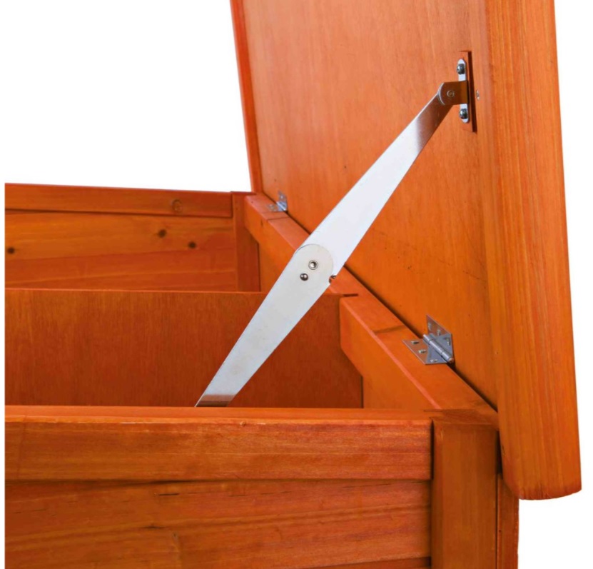 TRIXIE Natura králíkárna pro malá zvířata, 2 patra 116 x 111 x 65 cm