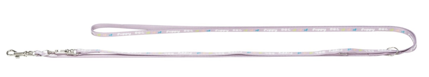TRIXIE JUNIOR postroj s vodítkem pro štěňata, M-L: 27-45 cm, 2 m, světlá lila