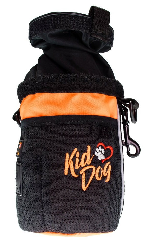 KIDDOG Multifunkční pamlskovník  3 v 1, neonově oranžová