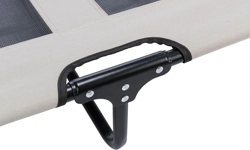 TRIXIE Lehátko se síťkou pro psy, černá/šedá 120 x 19 x 70 cm, do 35 kg