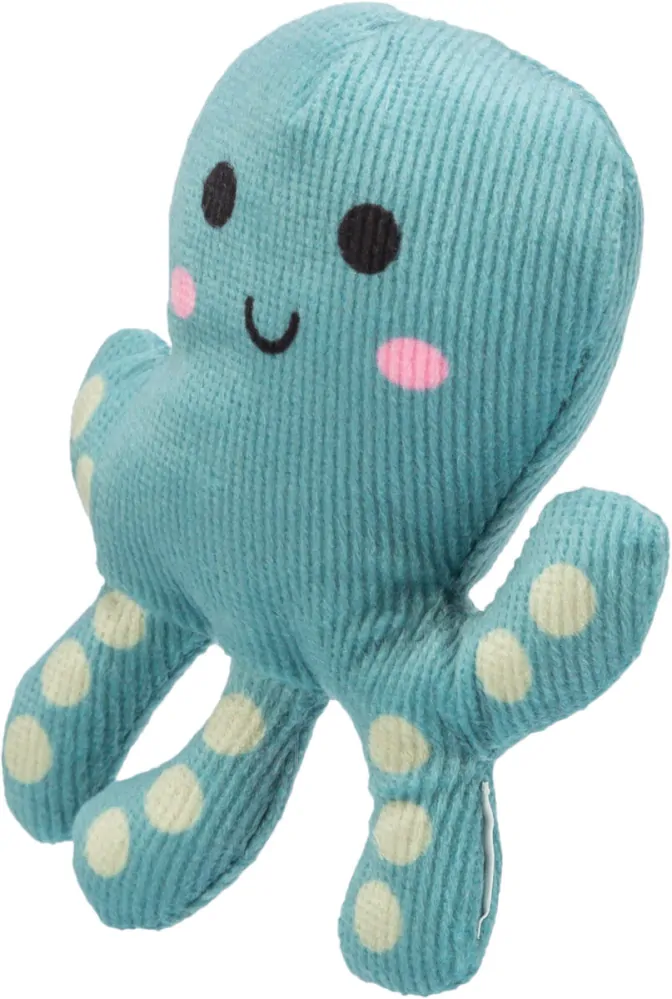 TRIXIE Chobotnička s catnipem 10 cm, plyš, mix barev