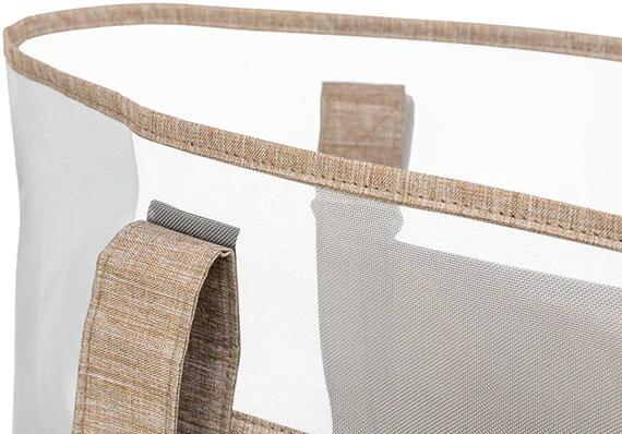 TRIXIE Transportní síťovaná taška MARY, 53 x 30 x 20 cm, nosnost 6 kg, písková