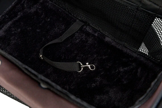 TRIXIE Transportní taška ADRINA, 26 x 27 x 42 cm, do 7 kg, hnědá