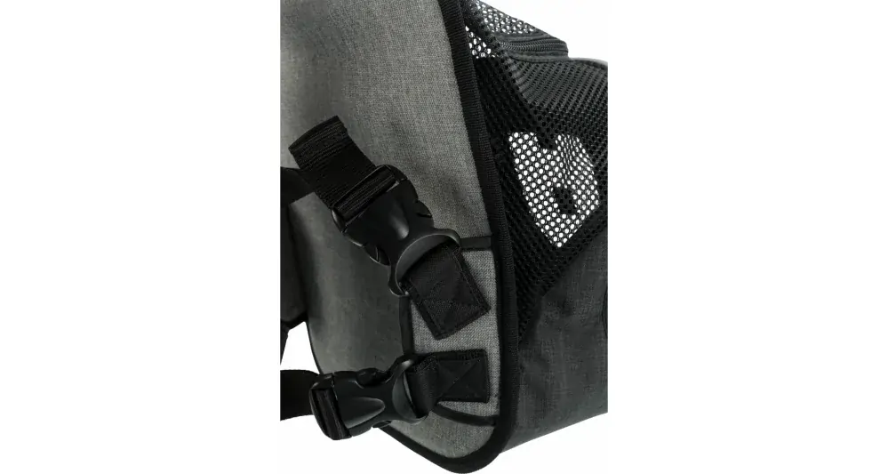 TRIXIE Nylonový batoh SAVINA klokanka 30x26x33cm černo-šedý (max. 10kg)