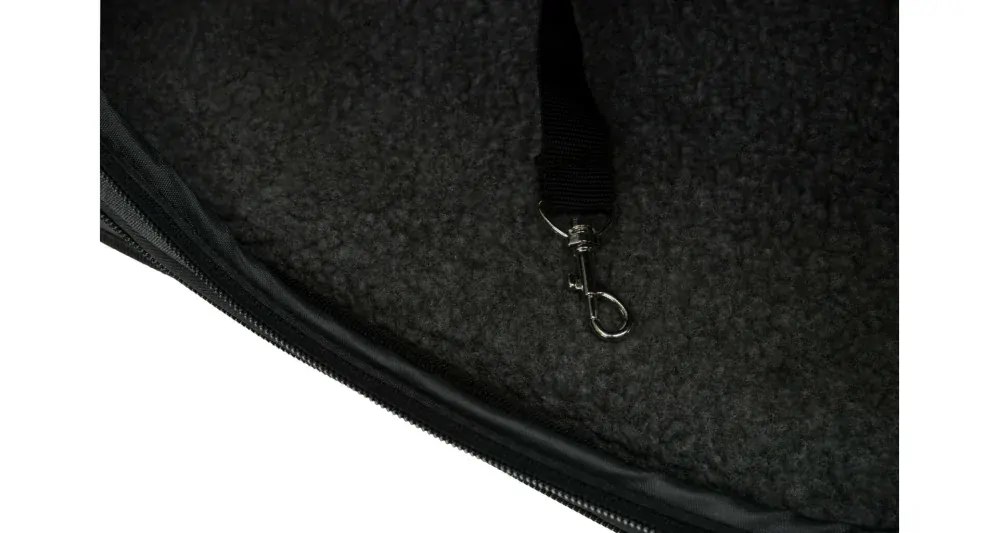 TRIXIE Transportní taška-pelíšek HOLLY 50x30x30 cm nylon,černo/šedá (max 15kg)