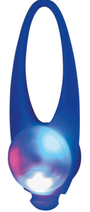 TRIXIE Blikací svítítko na obojek pro psy, silikonové,barevné 8cm (RP 2,10 Kč)